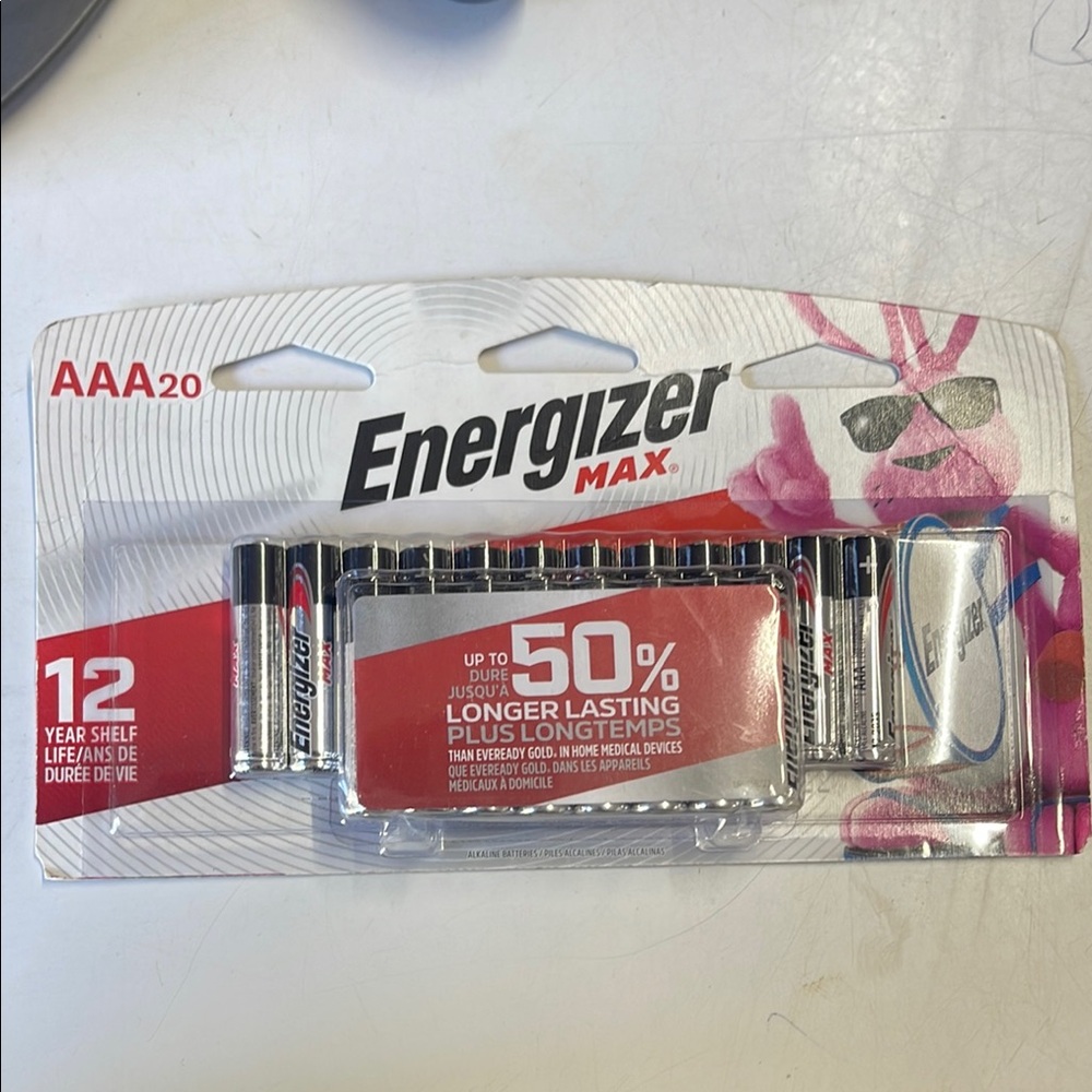 Energizer Max AAA Batteries Pack